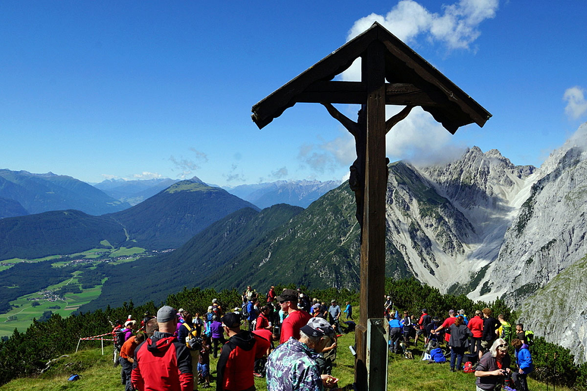 Berggottesdienst am "Gachen Blick", Foto: Andreas Fischer/Mieming.online