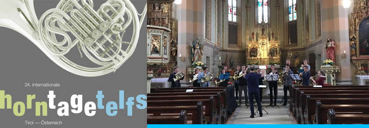 Internationale Horntage - Gestaltung der Messe in Untermieming