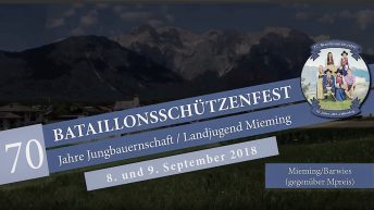 70. Bataillonsschützenfest und 70 Jahre Jungbauernschaft/Landjugend, Foto: Andreas Fischer/Mieming.online