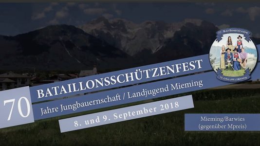 70. Bataillonsschützenfest und 70 Jahre Jungbauernschaft/Landjugend, Foto: Andreas Fischer/Mieming.online