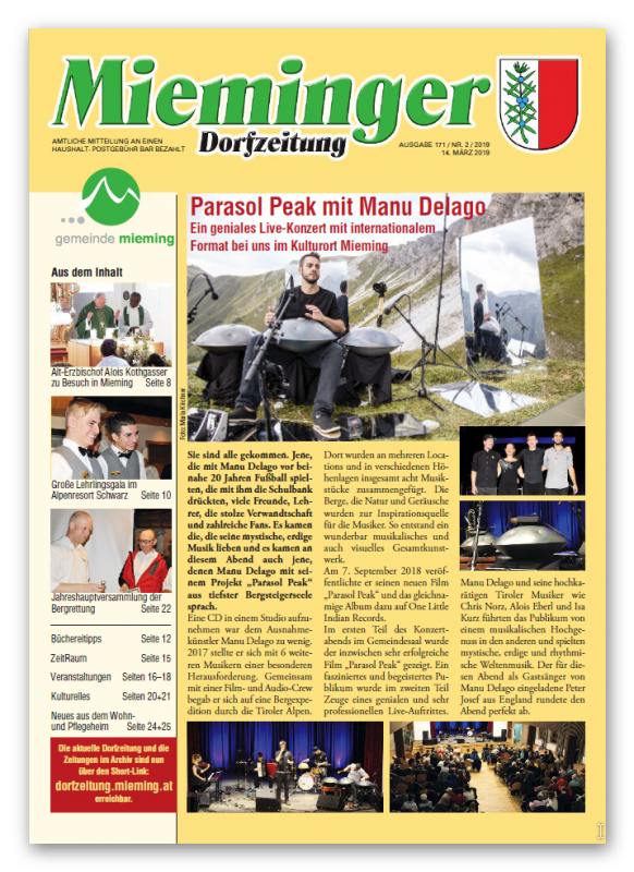 Dorfzeitung A4 März 2019