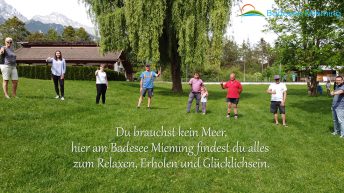 Badesee Mieming - Mitarbeiterinnen und Mitarbeiter 2020 Foto: Andreas Fischer