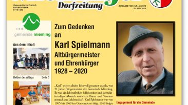 Mieminger Dorfzeitung - Mai 2020